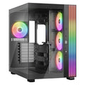 be quiet! Light Base 600 LX Black, Glasfenster