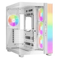 be quiet! Light Base 600 LX White, weiß, Glasfenster