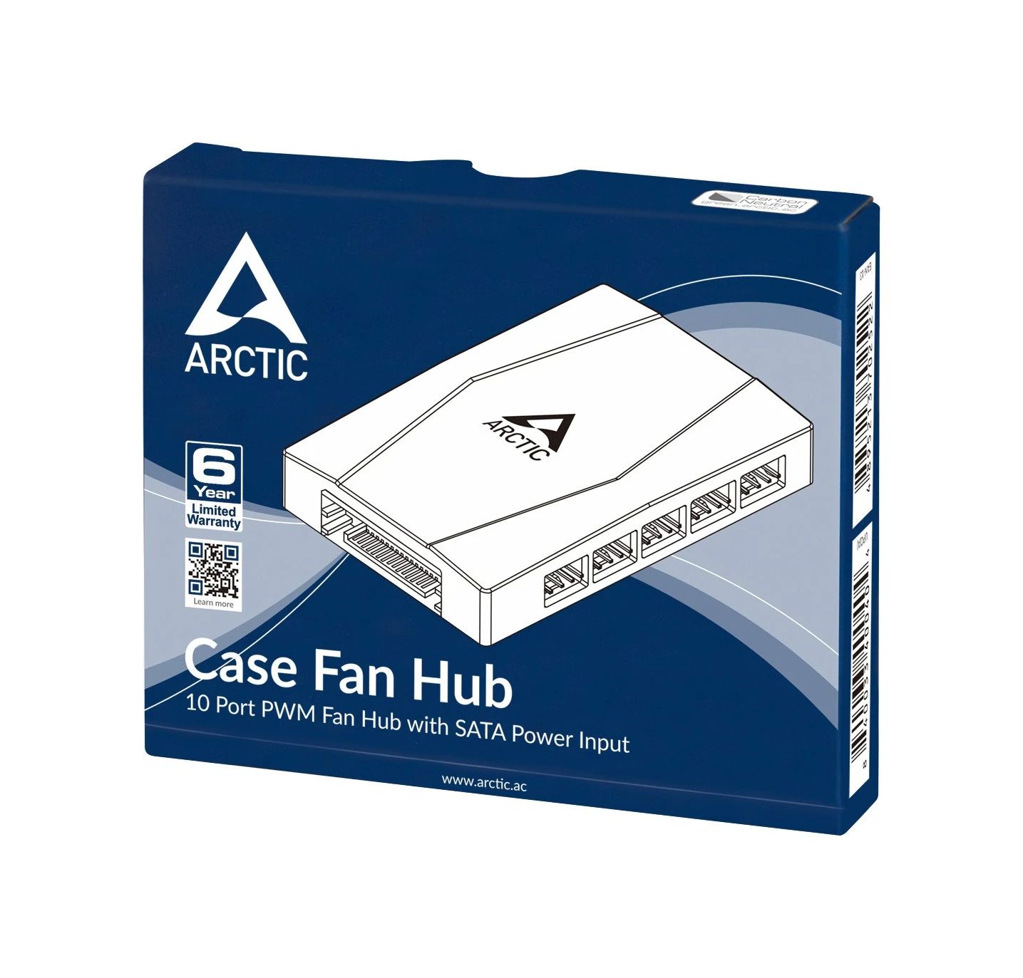 ARCTIC Case Fan Hub, Lüfterverteiler, 10-fach