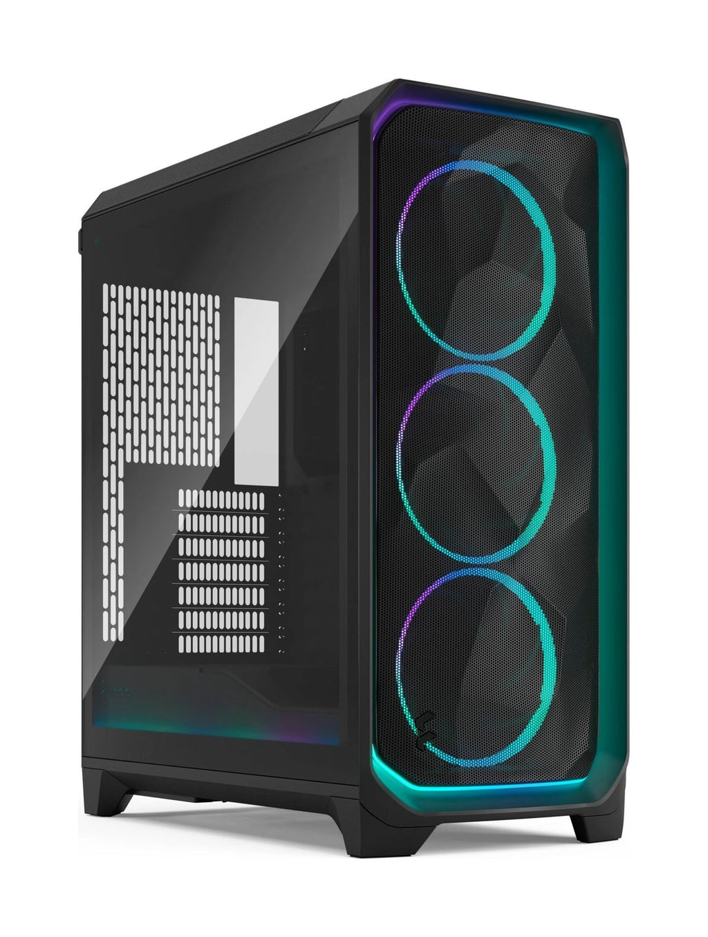 Fractal Design Meshify 3 Ambience Pro RGB black light tint, Glasfenster