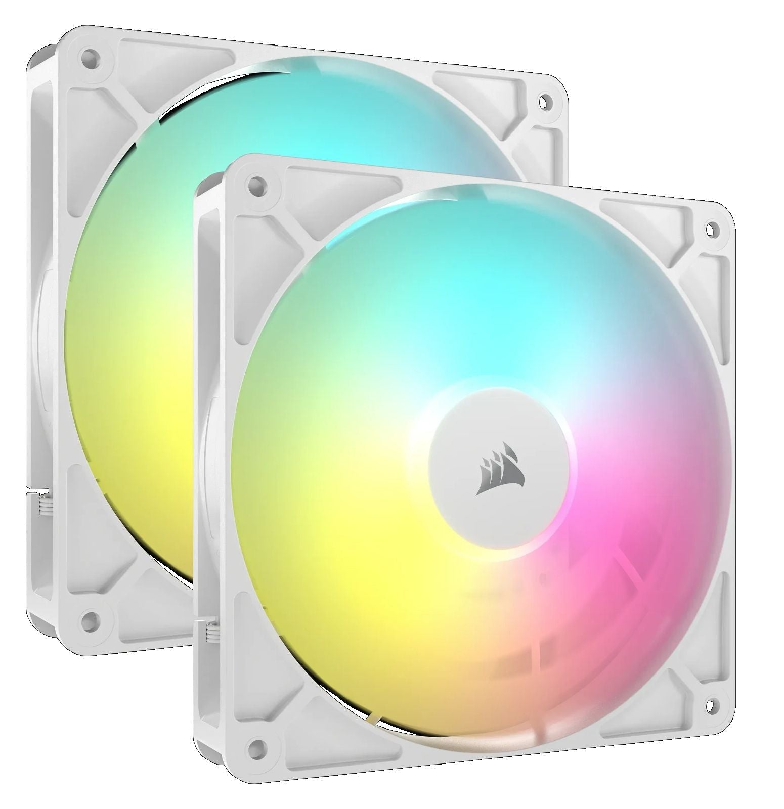 Corsair RS Series RS140 ARGB, weiß, 140mm, 2er-Pack