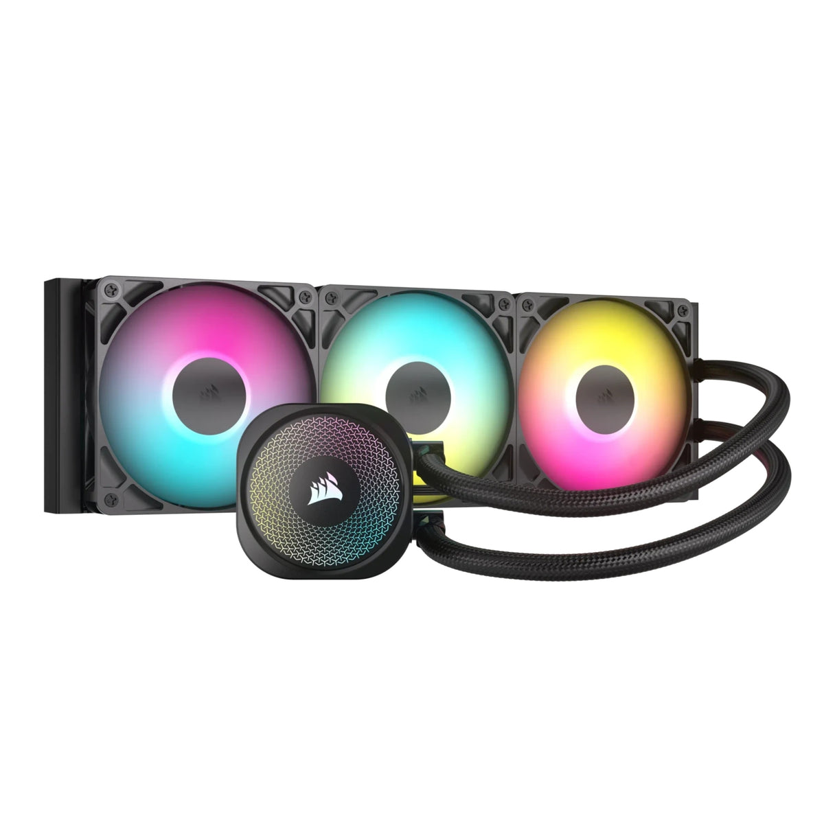 Corsair Nautilus 360 RS ARGB, schwarz