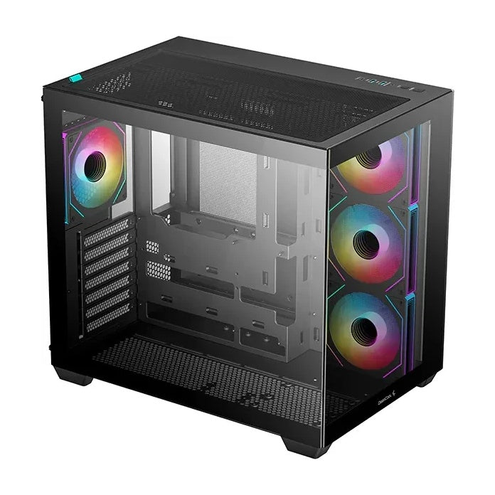 DeepCool CG530 4F, schwarz, Glasfenster