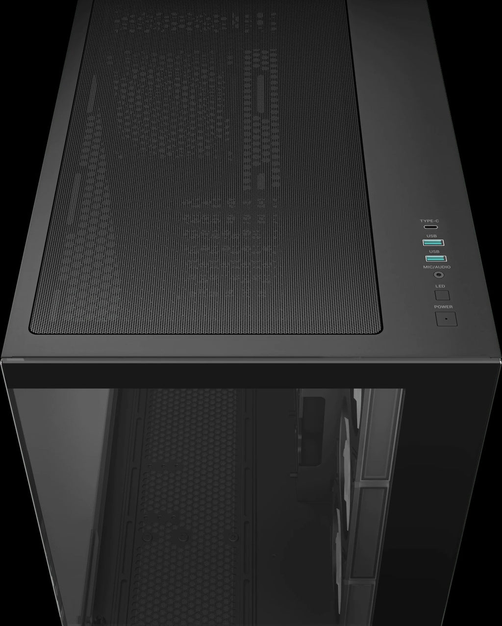 DeepCool CG530 4F, schwarz, Glasfenster