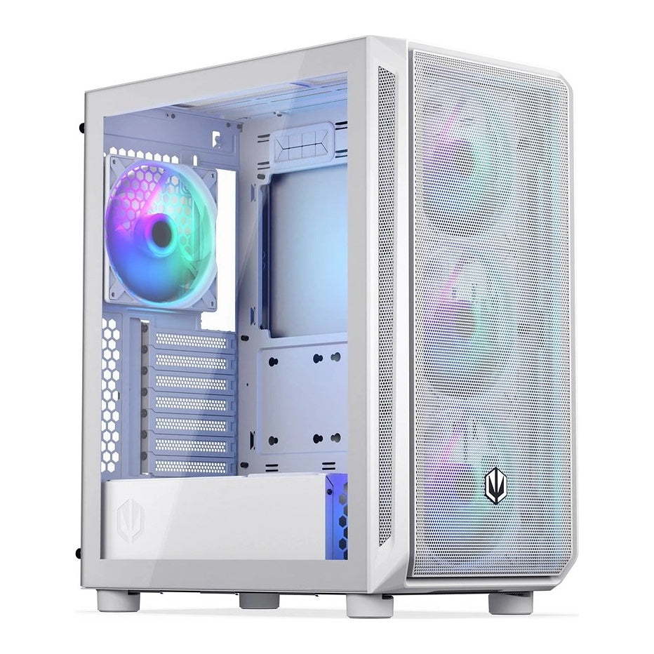 Endorfy Arx 500 White ARGB, Glasfenster