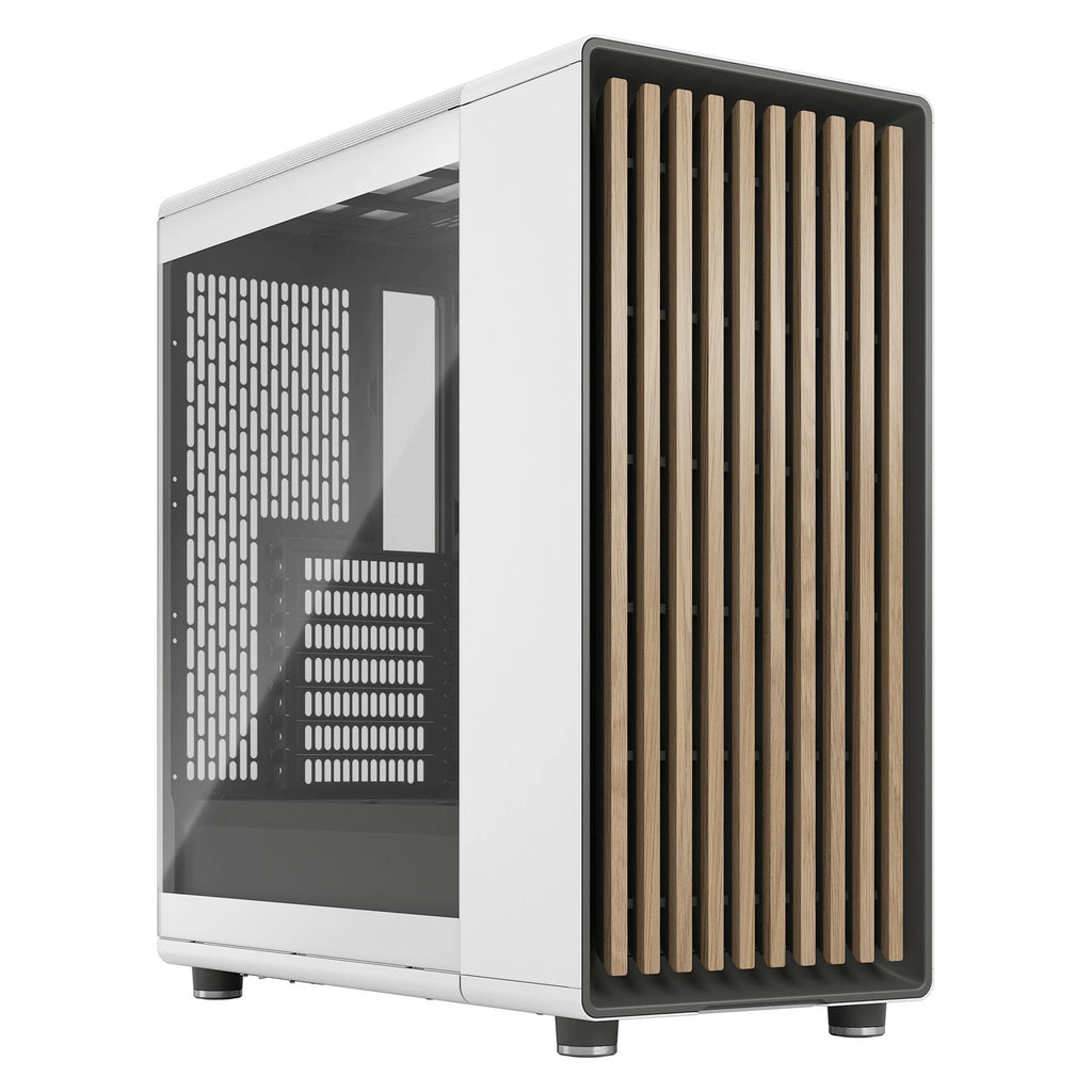 Fractal Design North Chalk White TG Clear, Glasfenster