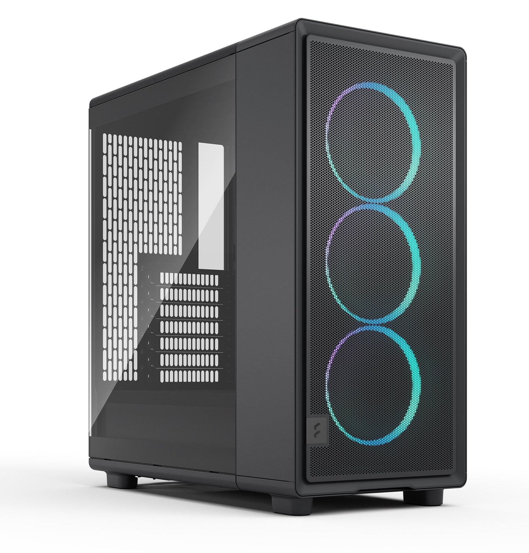 Fractal Design Epoch Black TG RGB Light, Glasfenster