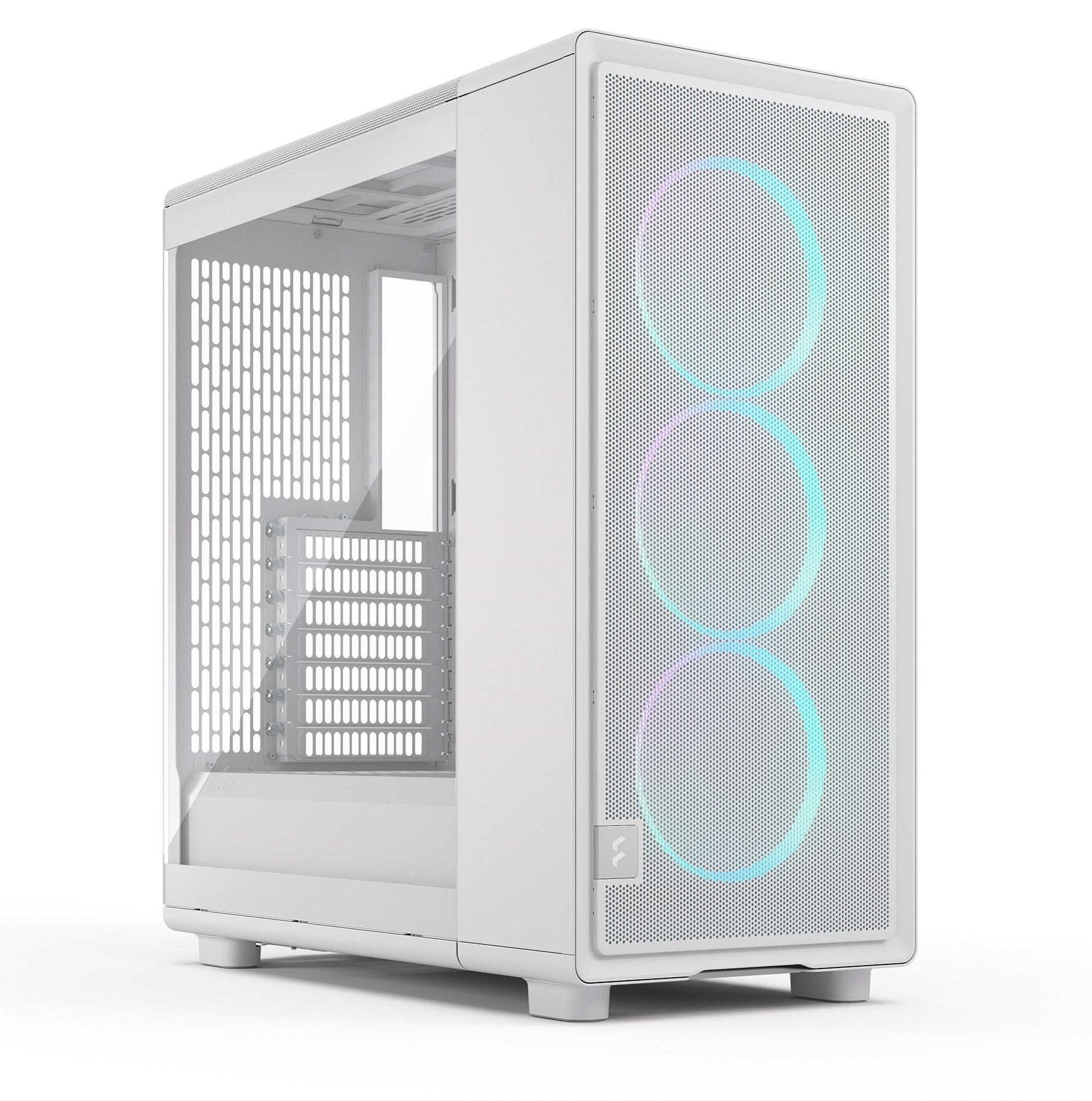 Fractal Design Epoch White TG RGB Clear, Glasfenster