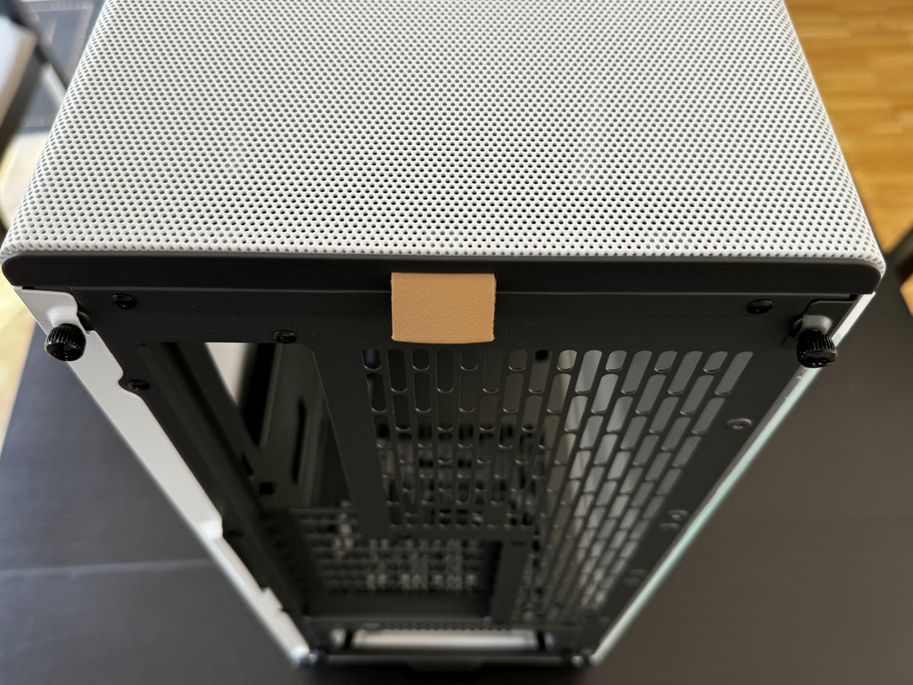Fractal Design North Chalk White TG Clear, Glasfenster