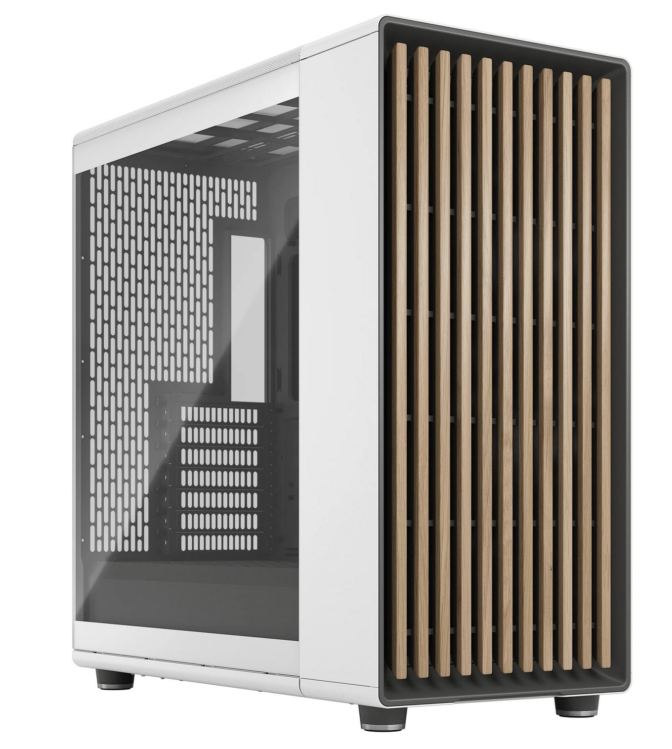 Fractal Design North XL chalk white TG clear