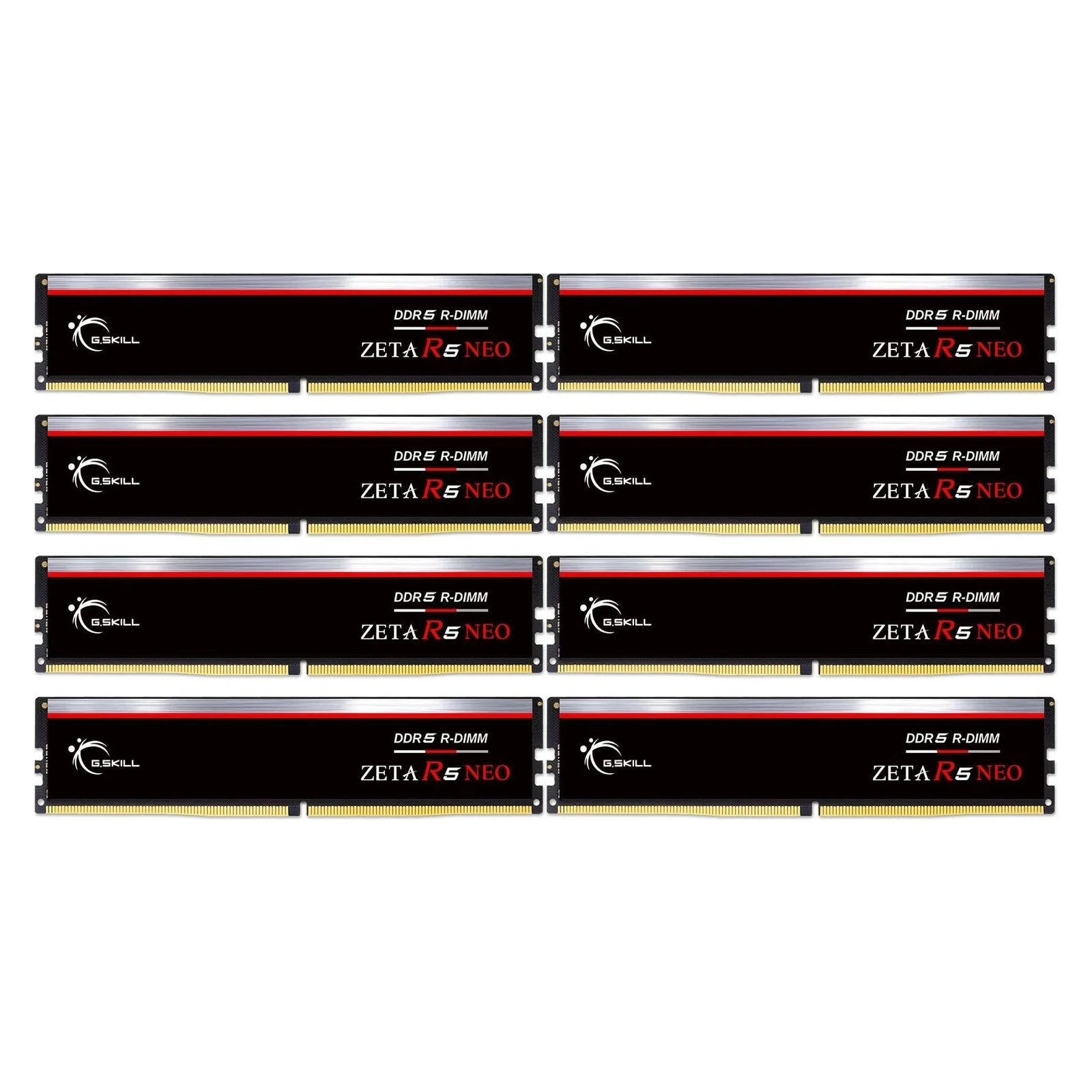 G.Skill Zeta R5 Neo RDIMM 256GB Kit, DDR5-6400, CL32-39-39-102, reg ECC