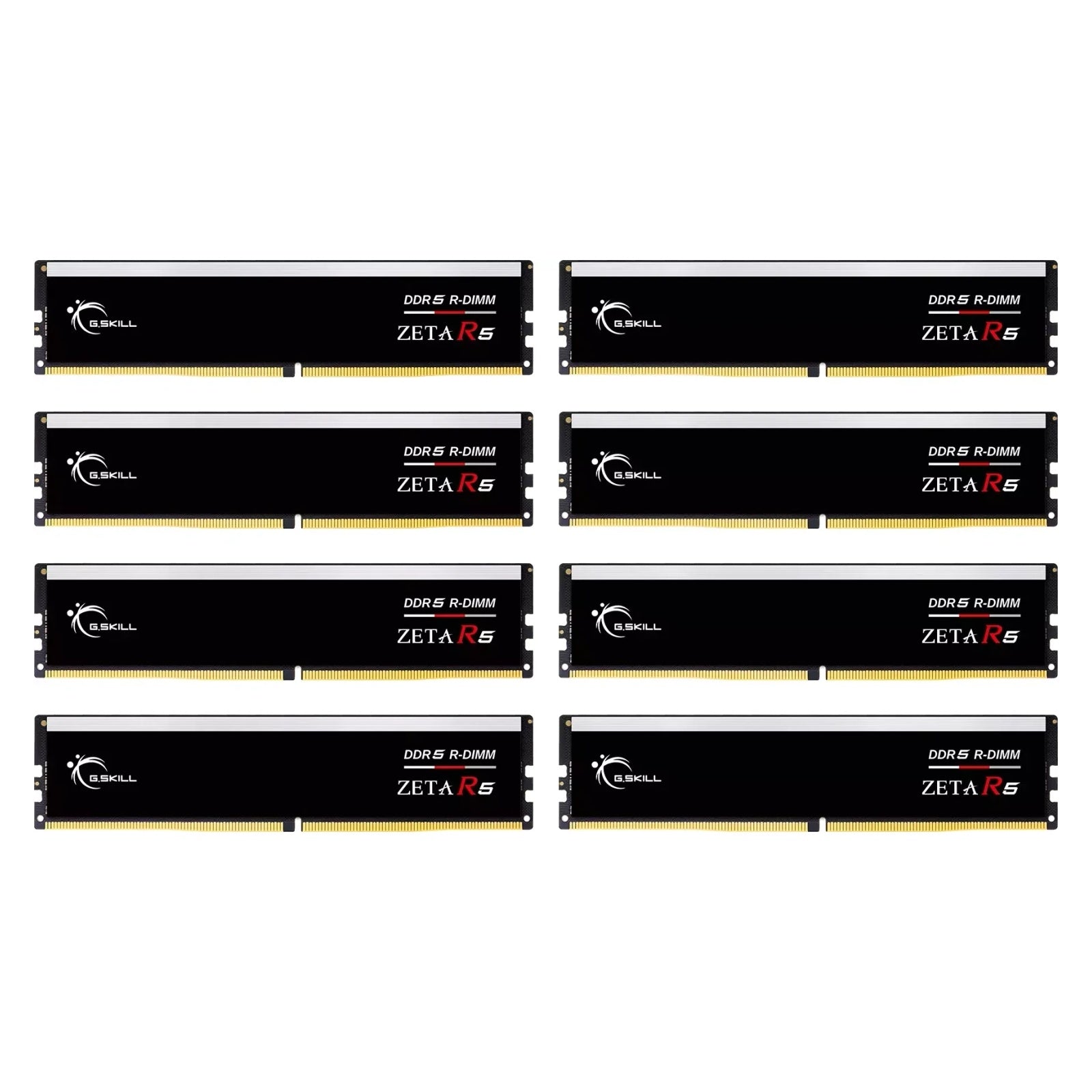G.Skill Zeta R5 RDIMM 256GB Kit, DDR5-6000, CL30-36-36-96, reg ECC