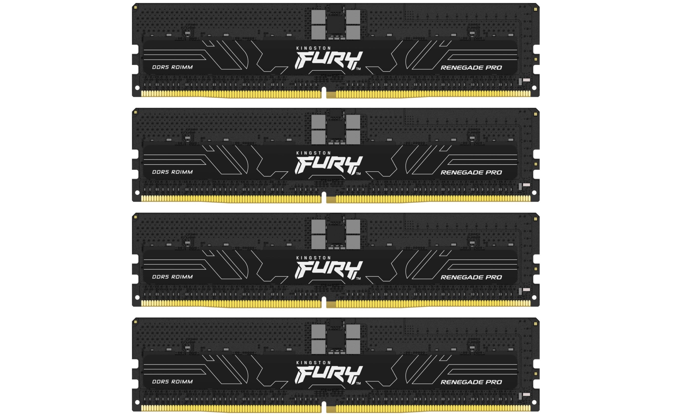 Kingston FURY Renegade Pro RDIMM 128GB Kit, DDR5-6400, CL32-39-39, 2RX8, reg ECC