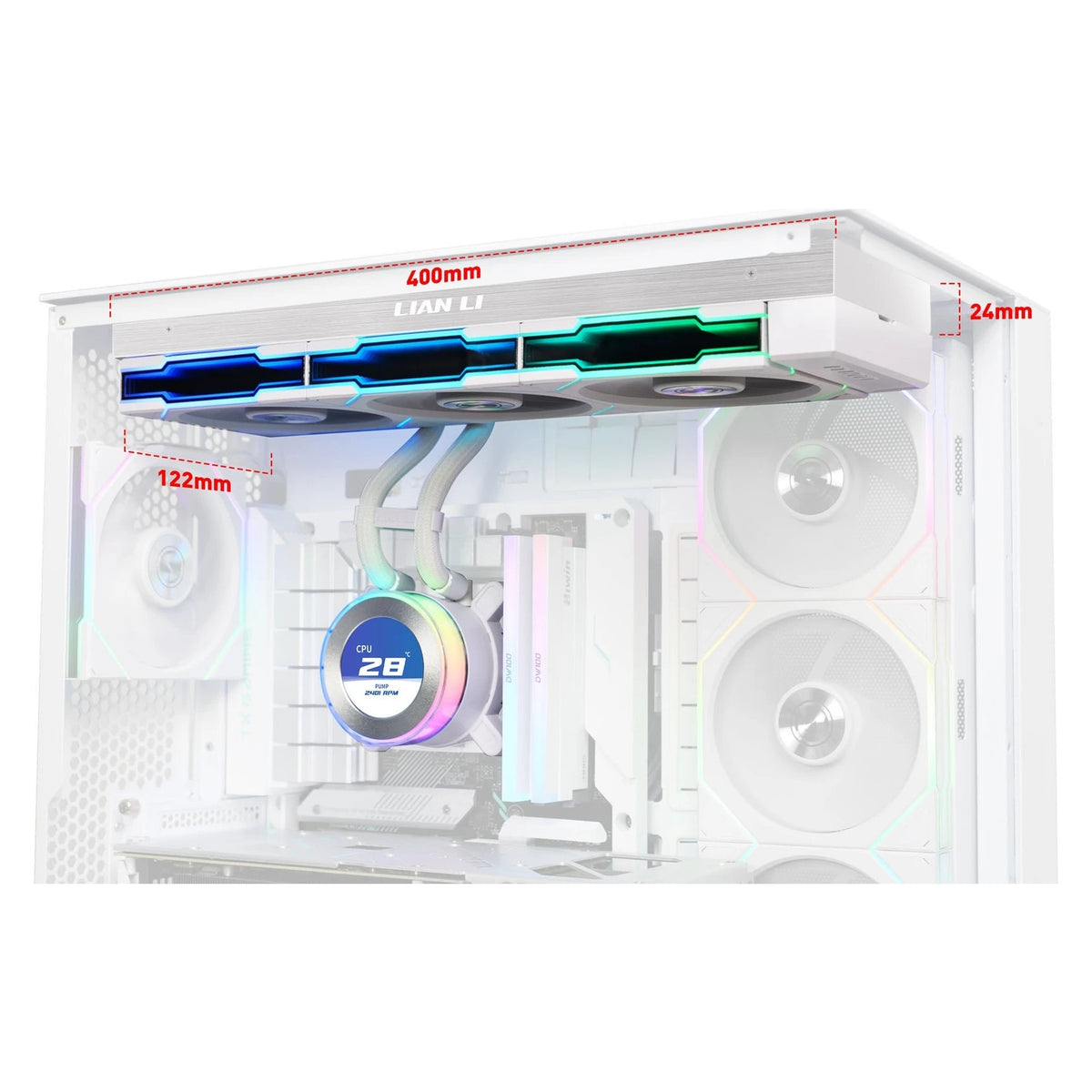 Ryzen 7 9800X3D, RTX 5080 BTF Lancool