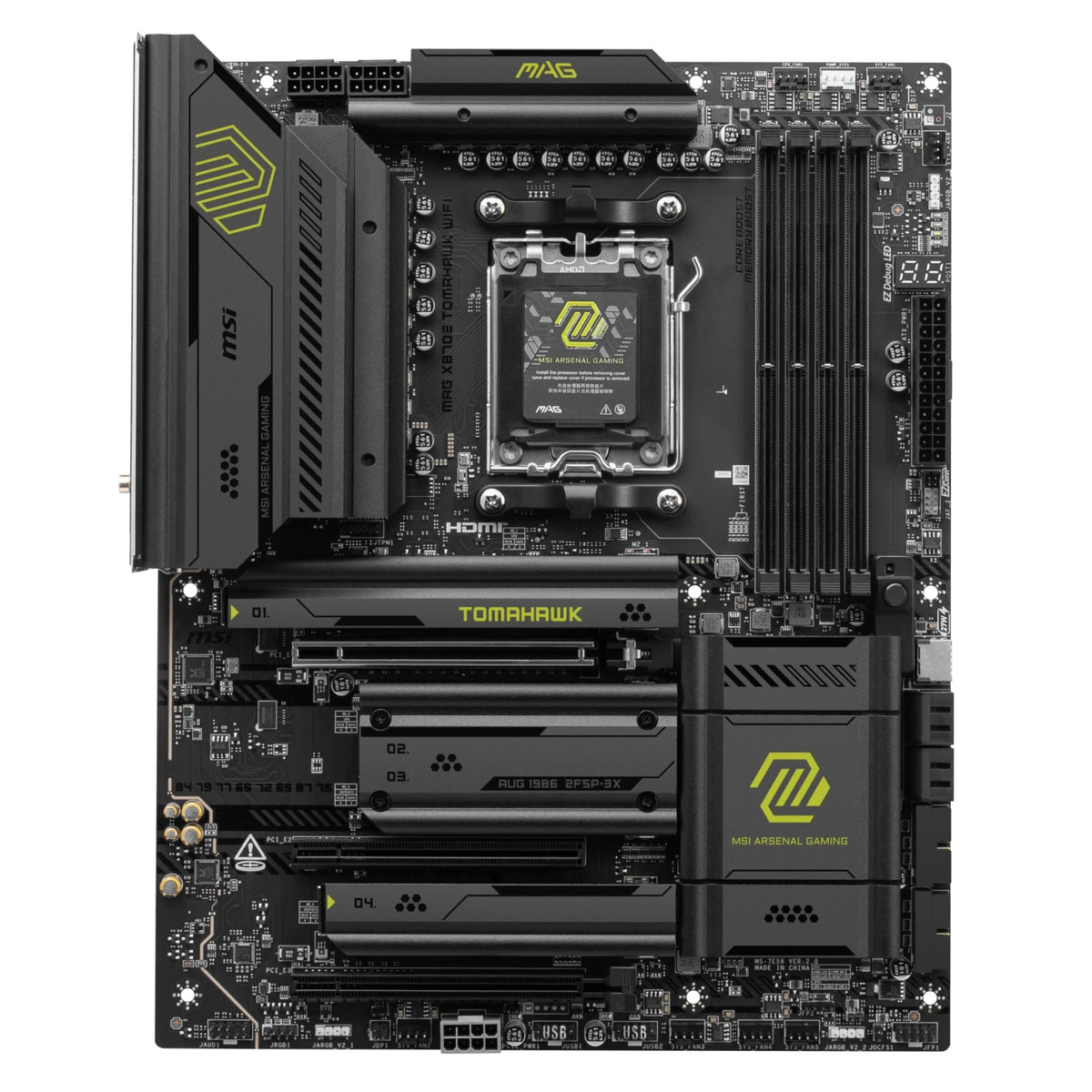 MSI MAG X870E Tomahawk WIFI AMD X870E So.AM5