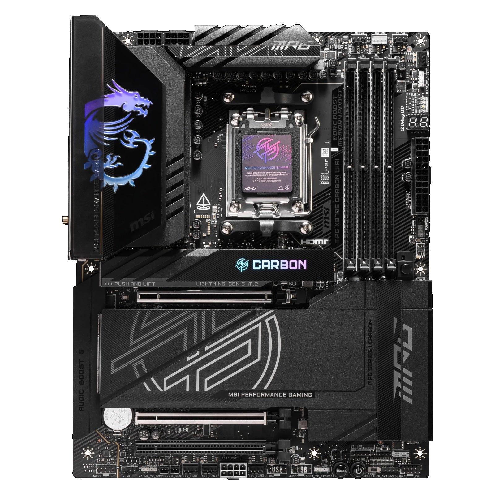 MSI MPG X870E Carbon WIFI (AMD AM5)