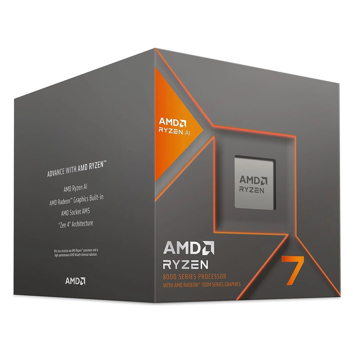 Ryzen 7 8700G, 8C/16T, 4.20-5.10GHz, boxed