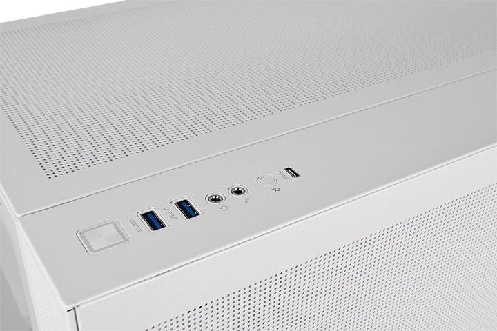 Thermaltake View 380 TG ARGB White, Glasfenster