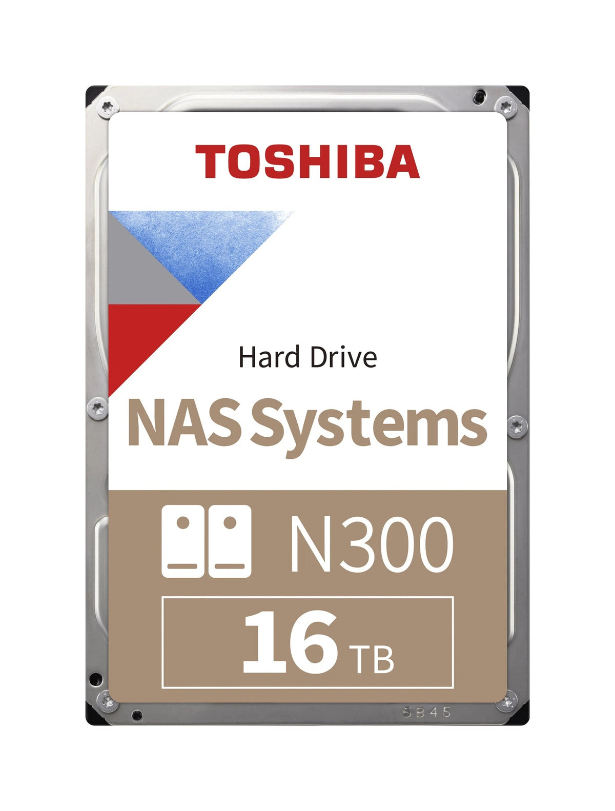 Toshiba N300 NAS Systems 16TB, 24/7, 512e / 3.5" / SATA 6Gb/s, bulk