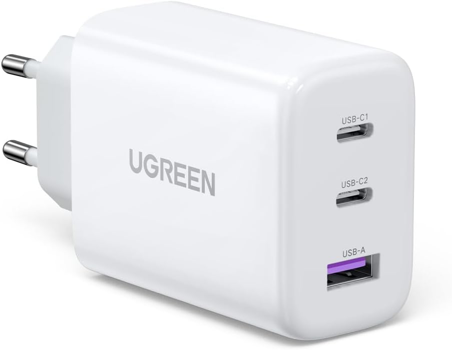 Ladegerät 65W 3-port UGREEN (2x USB-C und 1x USB-A)