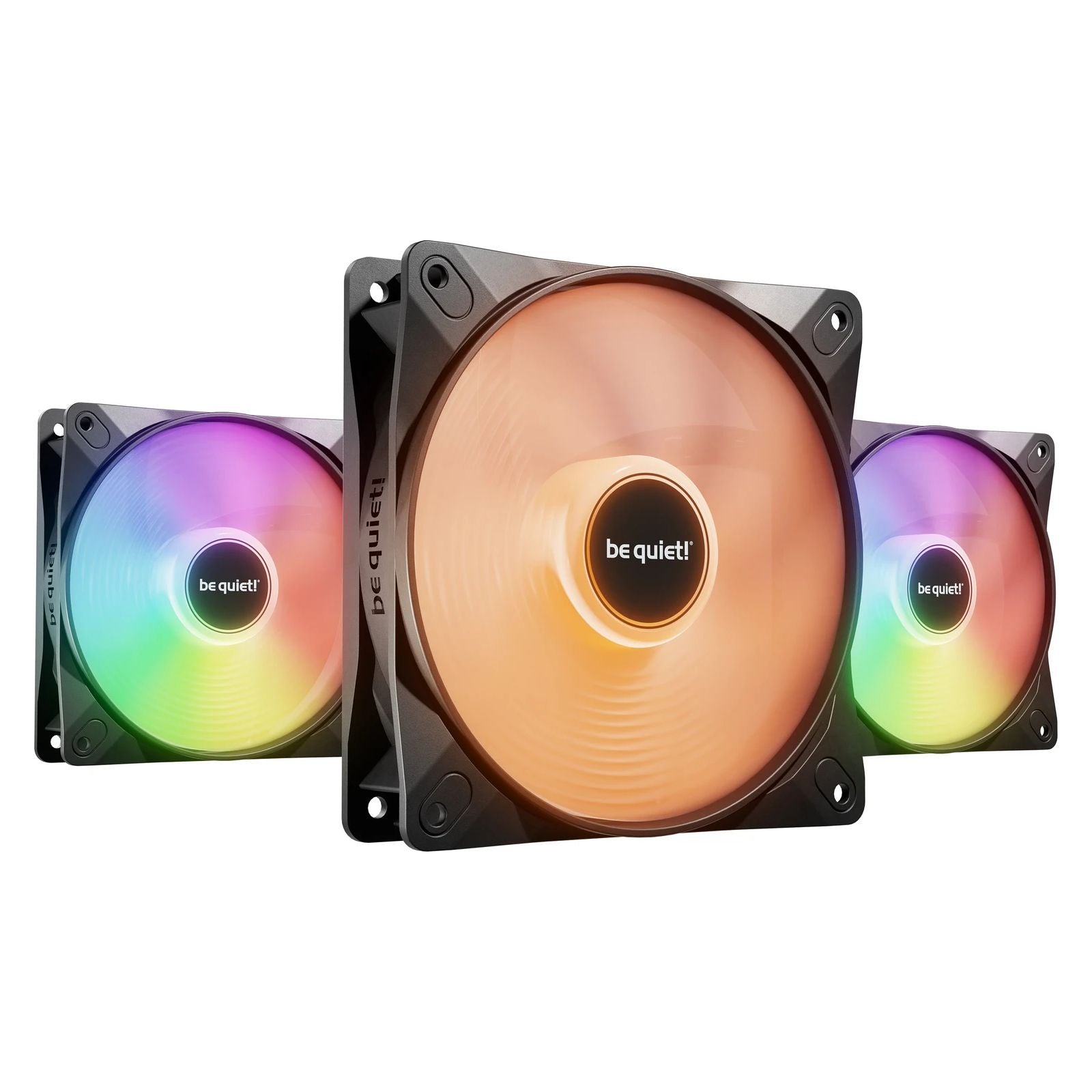 be quiet! Light Wings LX PWM High-Speed, 120mm 3er-Pack, schwarz