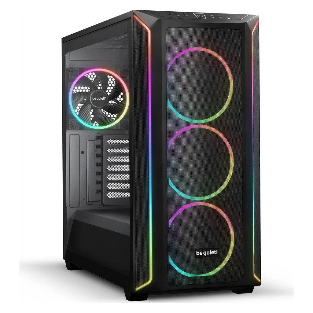 be quiet! Shadow Base 800 FX Black, Glasfenster, schallgedämmt