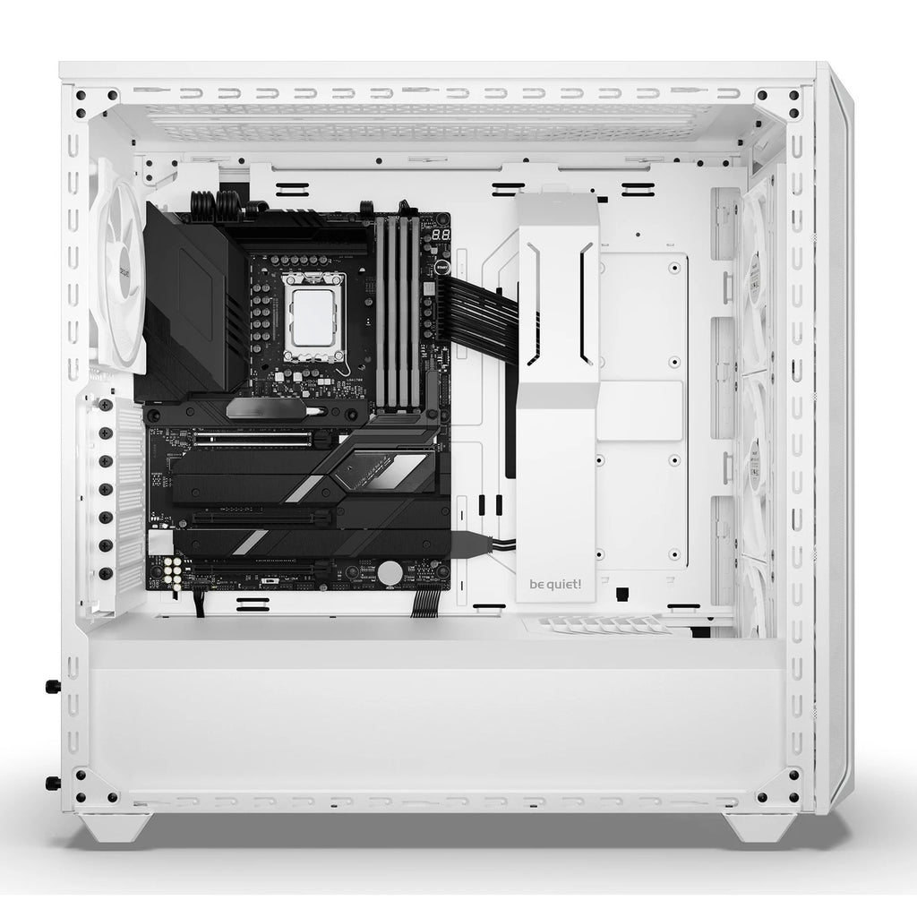 be quiet! Shadow Base 800 FX White, Glasfenster, schallgedämmt